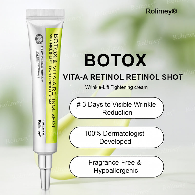 🇬🇧Made and shipped from the UK 🎁Rоlimеу® Botox & Vita-A Retinol Shot Wrinkle-Lift Tightening cream - Last Day Promotion 70% OFF
